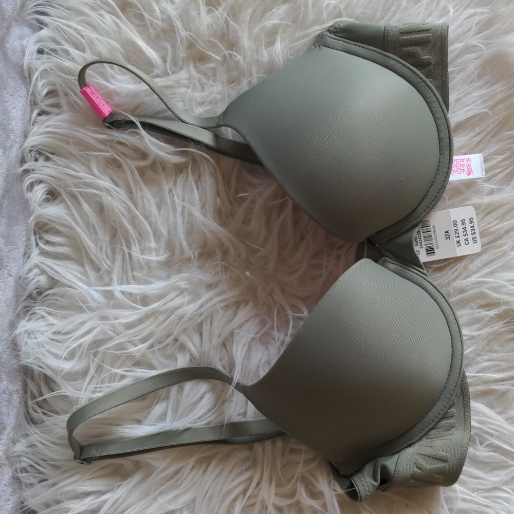 NWT PINK push up bra